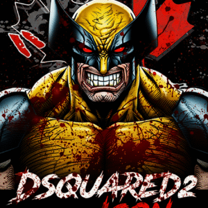 Camiseta personalizada Wolverine x Dsquared2 de Diseños IA