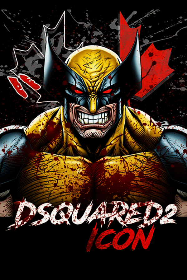 Camiseta personalizada Wolverine x Dsquared2 de Diseños IA
