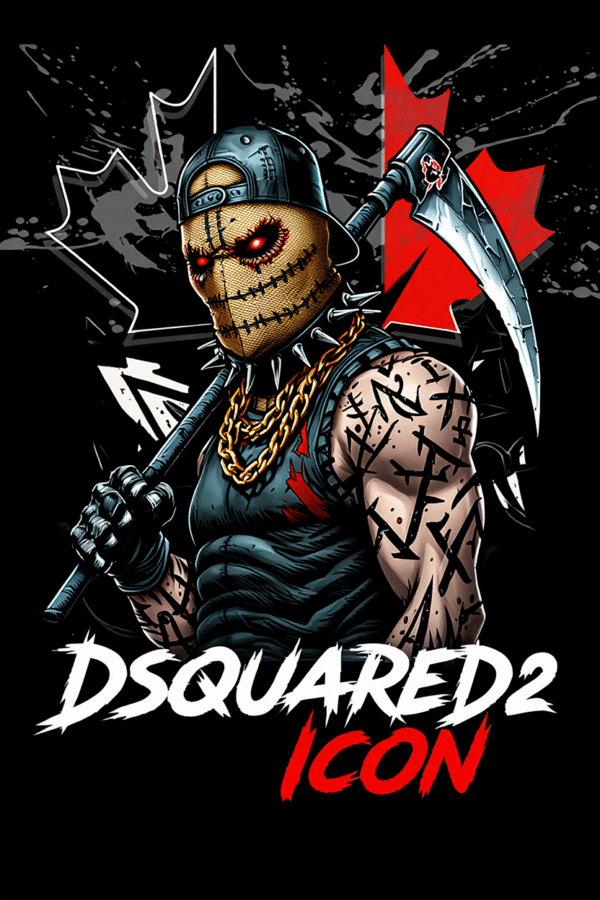 Camiseta personalizada Scare Reaper x Dsquared2 ICON de Diseños IA