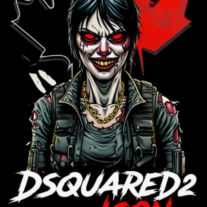 Camiseta personalizada Walking Dead x Dsquared2 ICON de Diseños IA