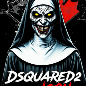 Camiseta personalizada Valak Terror X Dsquared2 ICON de Diseños IA
