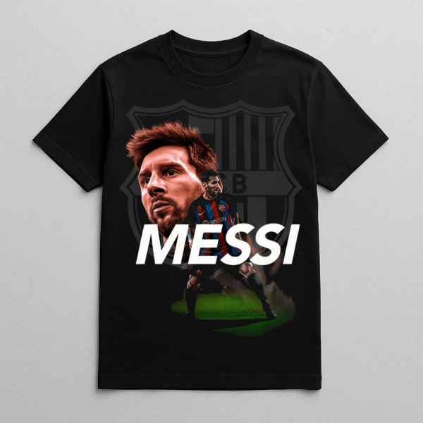 Camiseta personalizada Messi Barça II de Diseños IA