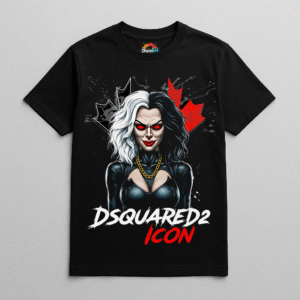 Camiseta personalizada Cruella Dark X Dsquared2 ICON de Diseños IA