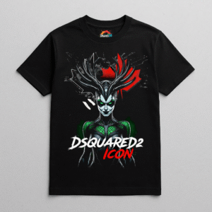 Camiseta personalizada Hela x Dsquared2 ICON de Diseños IA