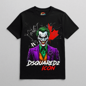 Camiseta personalizada Joker Chaos X Dsquared2 ICON de Diseños IA
