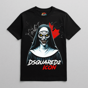Camiseta personalizada Valak Terror X Dsquared2 ICON de Diseños IA
