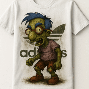 Camiseta personalizada Milhouse Zombie  de Diseños IA