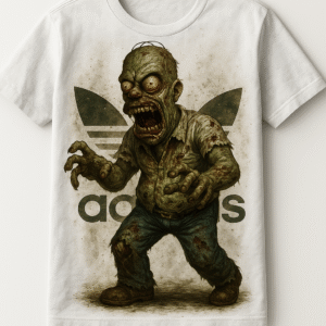 Camiseta personalizada Homer Zombie  de Diseños IA