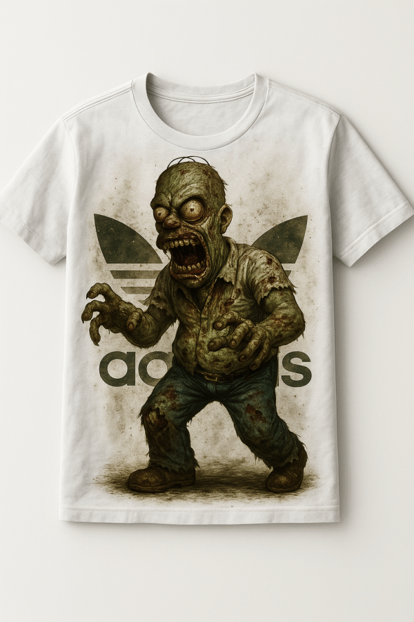 Camiseta personalizada Homer Zombie  de Diseños IA