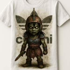 Camiseta personalizada Trunks Zombie  de Diseños IA