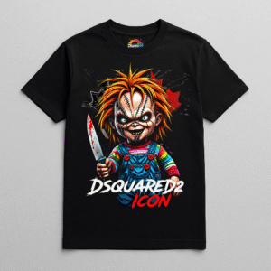 Camiseta personalizada Chucky Edition x Dsquared2 ICON de Diseños IA