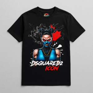 Camiseta personalizada Chun-Li  x Dsquared2 ICON de Diseños IA