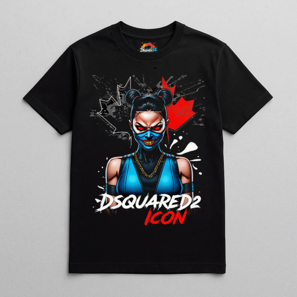 Camiseta personalizada Chun-Li  x Dsquared2 ICON de Diseños IA