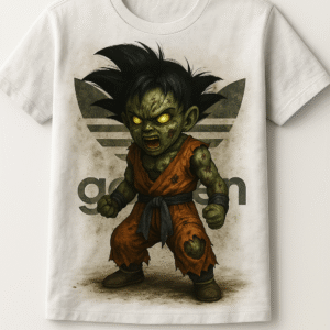 Camiseta personalizada Trunks Zombie  de Diseños IA