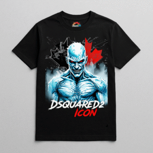Camiseta personalizada Mr. Freeze x Dsquared2 de Diseños IA