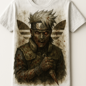 Camiseta personalizada Trunks Zombie  de Diseños IA