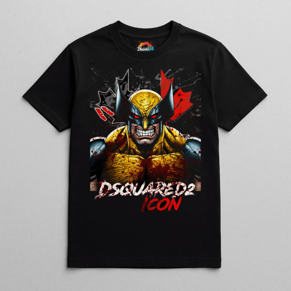 Camiseta personalizada Wolverine x Dsquared2 de Diseños IA