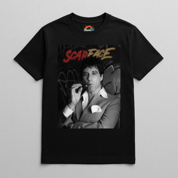 Camiseta personalizada Tony Montana de Diseños IA