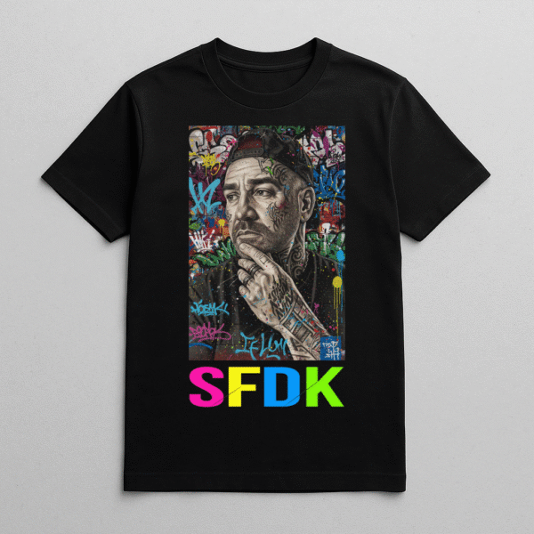 Camiseta personalizada SFDK Graffiti  de Diseños IA