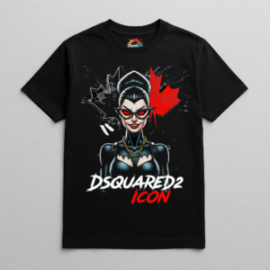 Camiseta personalizada Dark Bayonetta x Dsquared2 ICON de Diseños IA