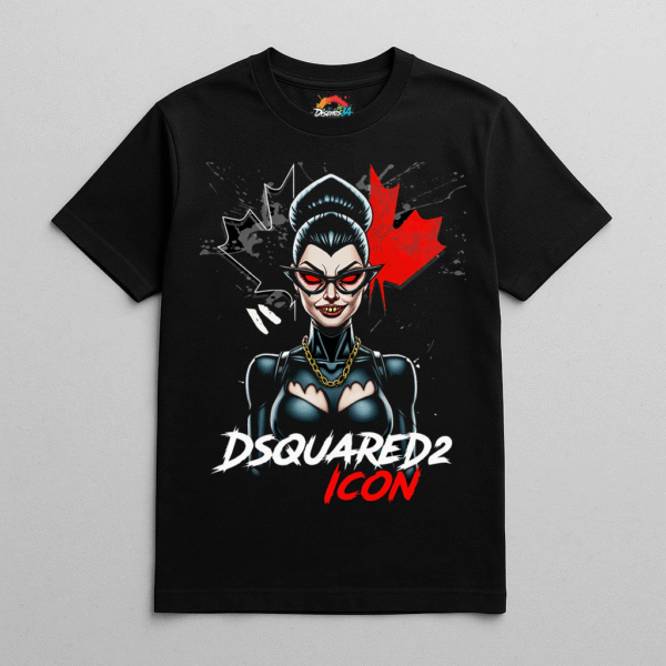 Camiseta personalizada Dark Bayonetta x Dsquared2 ICON de Diseños IA