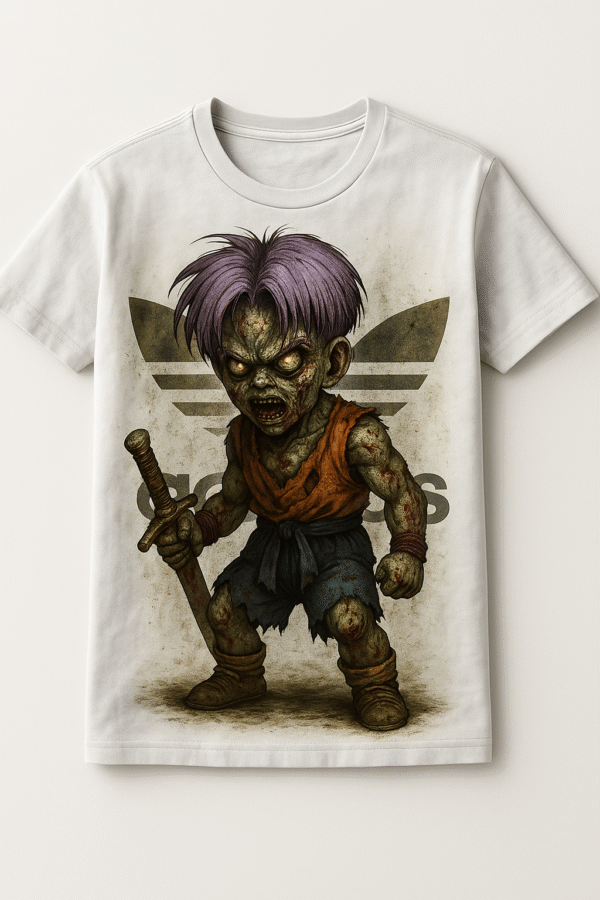 Camiseta personalizada Trunks Zombie  de Diseños IA
