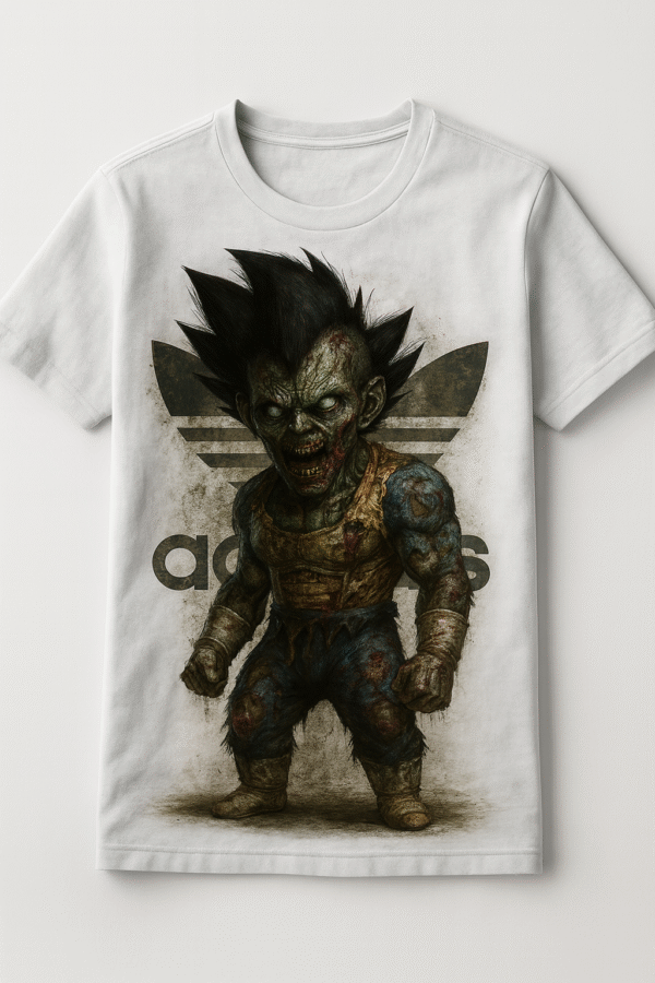 Camiseta personalizada Vegetta Zombie de Diseños IA
