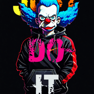 Camiseta personalizada Krusty Just Do It de Diseños IA
