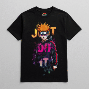 Camiseta personalizada Naruto Just Do It de Diseños IA