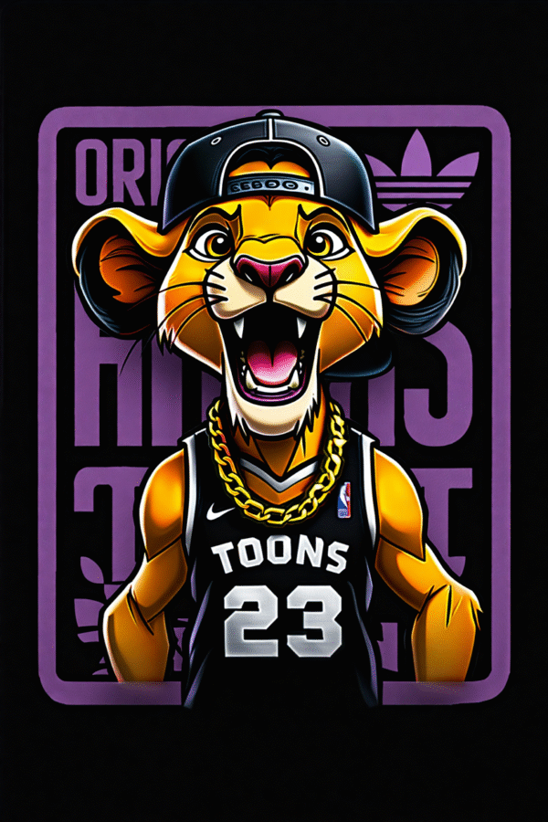Camiseta personalizada Simba King de Diseños IA