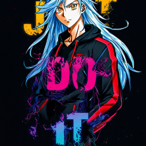 Camiseta personalizada Rimuru Just Do It de Diseños IA