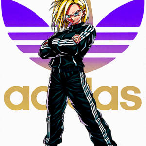 Camiseta personalizada Android 18 Streetwear de Diseños IA