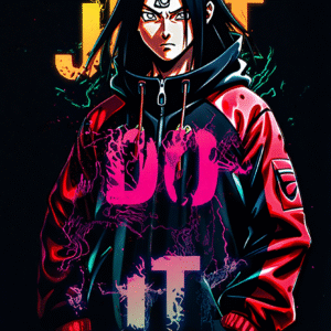 Camiseta personalizada Itachi Just Do It de Diseños IA