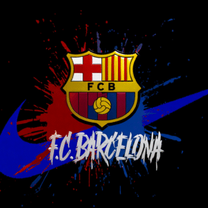 Camiseta personalizada F.C. Barcelona – Estilo Street Blue de Diseños IA