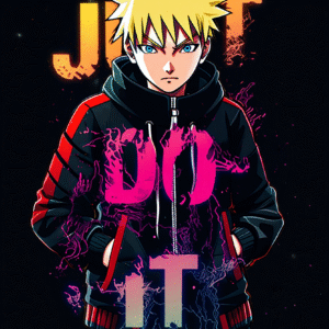 Camiseta personalizada Minato Just Do It de Diseños IA