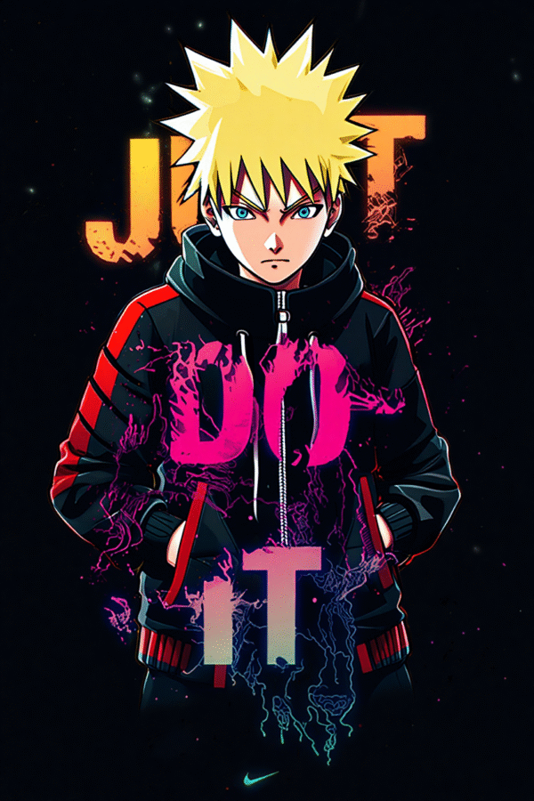 Camiseta personalizada Minato Just Do It de Diseños IA