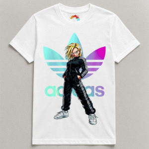 Camiseta personalizada Android 18 Streetwear de Diseños IA