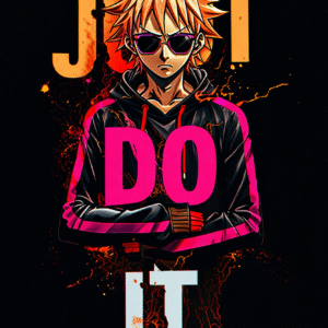 Camiseta personalizada Ichigo Just Do It de Diseños IA