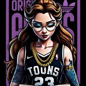 Camiseta personalizada Bella Urban de Diseños IA