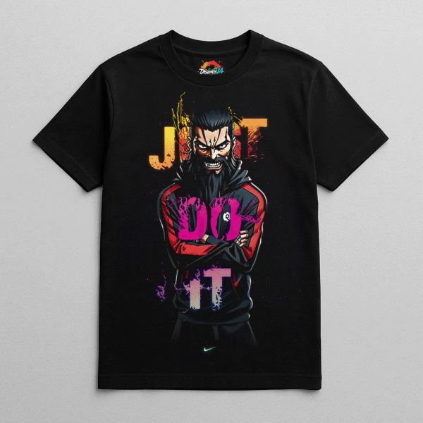 Camiseta personalizada Garou Just Do It de Diseños IA