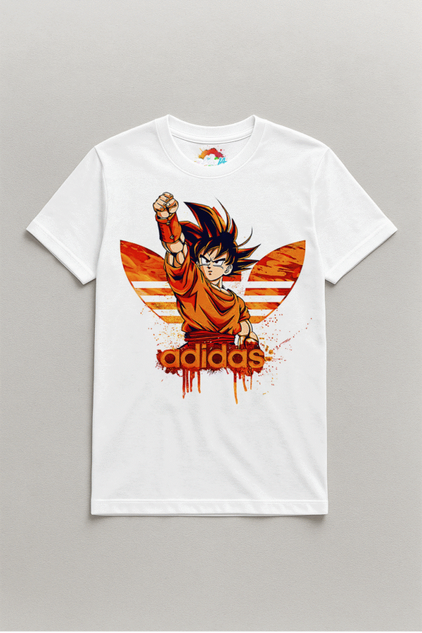 Camiseta personalizada Goku Genki de Diseños IA