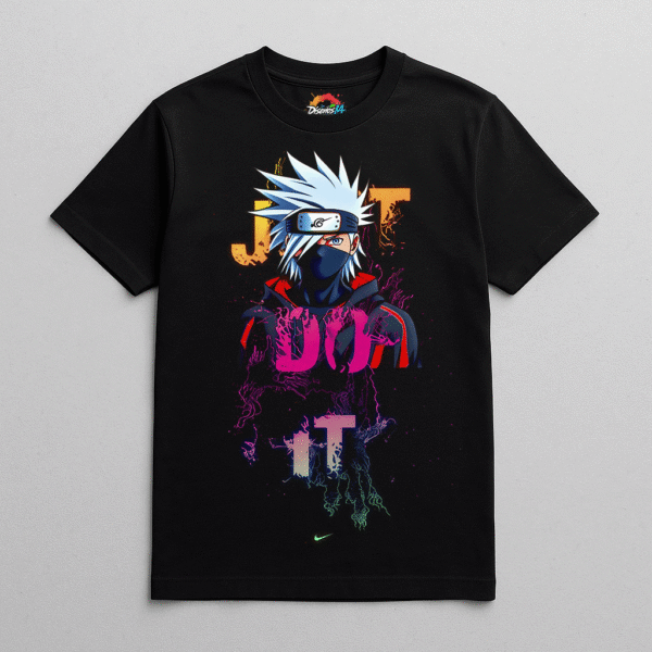 Camiseta personalizada Kakashi Just Do It de Diseños IA