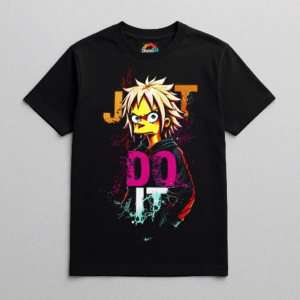 Camiseta personalizada Lisa Simpson just do it de Diseños IA