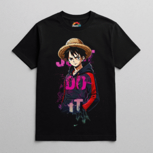 Camiseta personalizada Luffy Just Do It II de Diseños IA