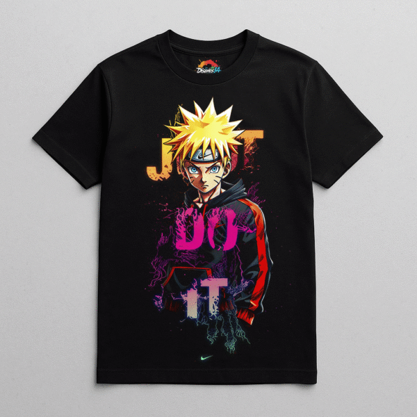 Camiseta personalizada Naruto – Just Do It de Diseños IA