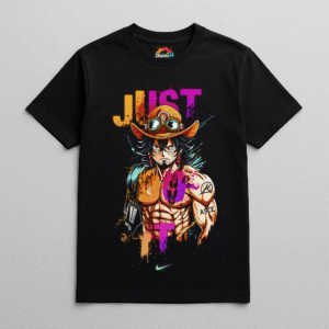 Camiseta personalizada Portgas D. Ace – Just Do It de Diseños IA