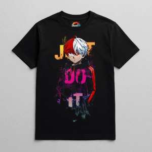 Camiseta personalizada Todoroki Just Do It de Diseños IA