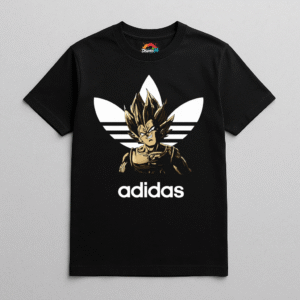 Camiseta personalizada Vegeta Adidas de Diseños IA