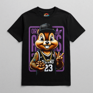 Camiseta personalizada Chip Gangsta de Diseños IA