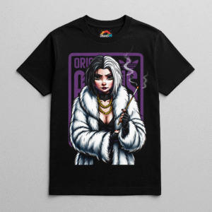 Camiseta personalizada Cruella Gangsta de Diseños IA